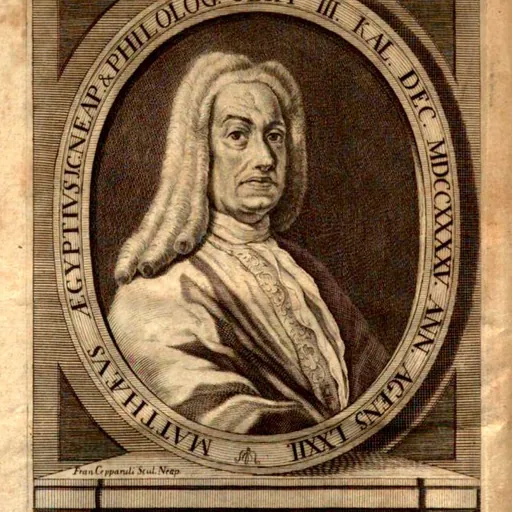 Portrait of Matthaeus Aegyptius