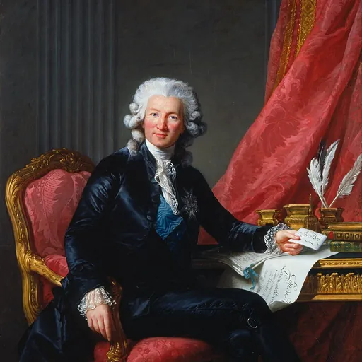 Portrait of Charles Alexandre de Calonne