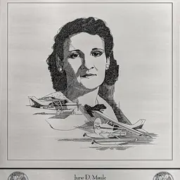 Portrait of June Maule