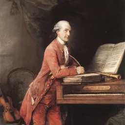 Portrait of Johann Christian Fischer
