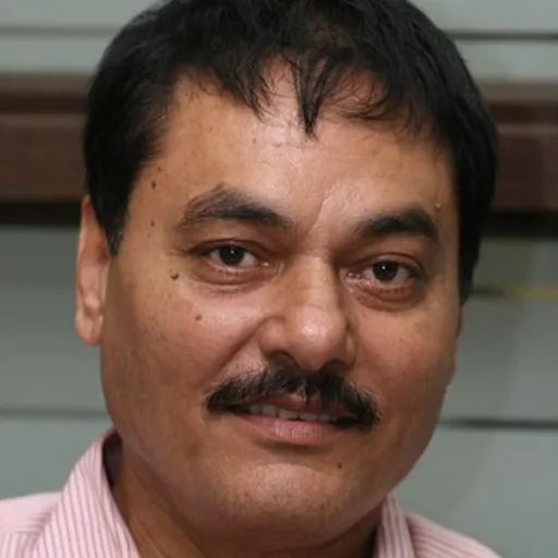 Portrait of Manzar Bhopali