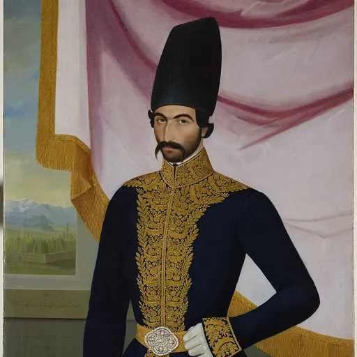 Portrait of Jalal al-Din Mirza