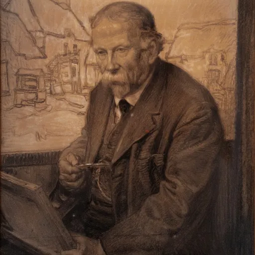 Portrait of Germain David-Nillet