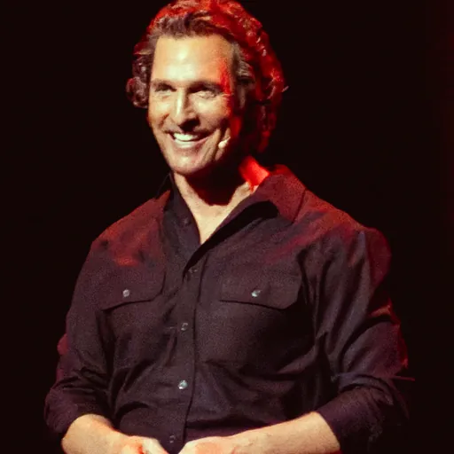 Portrait of Matthew McConaughey