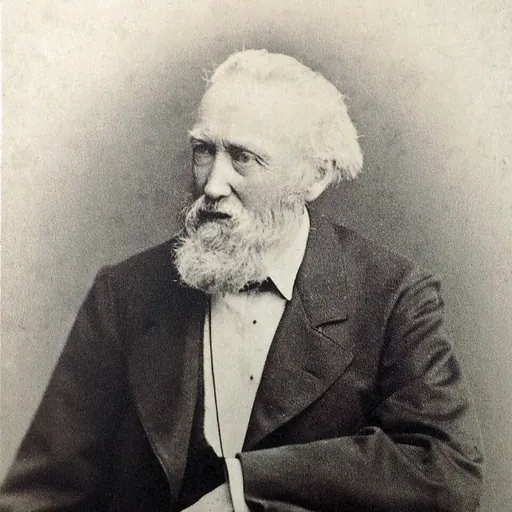 Portrait of Theodor Storm