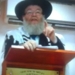 Portrait of Binyamin Shlomo Hamburger