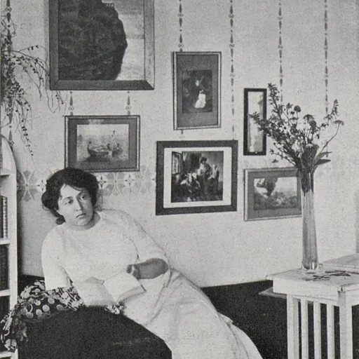 Portrait of Anna Sychravová