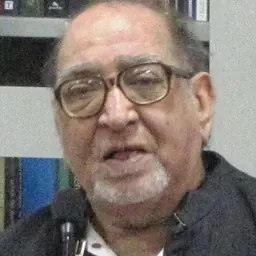 Portrait of Asghar Ali Engineer