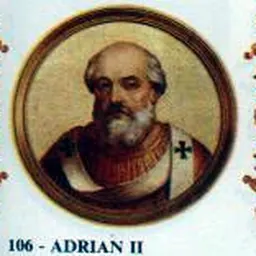 Portrait of Adrian II
