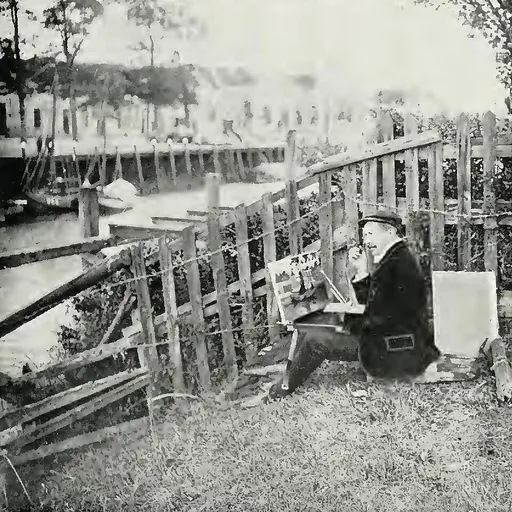 Portrait of Henri Houben