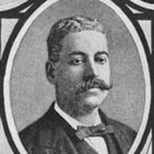 Portrait of Cyrus Field Adams