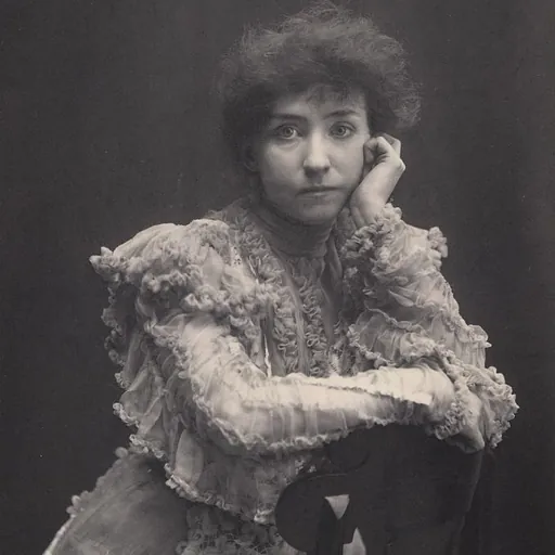 Portrait of Minnie Maddern Fiske