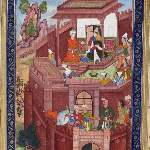 Portrait of Aisan Daulat Begum
