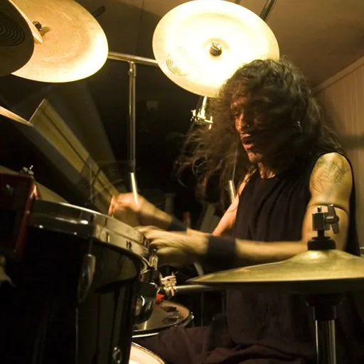 Portrait of Pete Sandoval