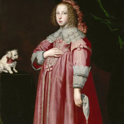 Portrait of Maria Leopoldine of Austria