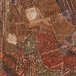 Portrait of Elizabeth of Carinthia, Queen of Sicily