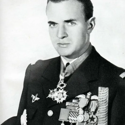 Portrait of Pierre Clostermann