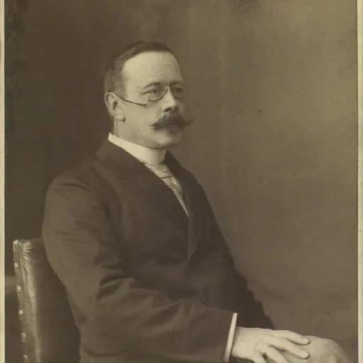 Portrait of Hans Christian Gram