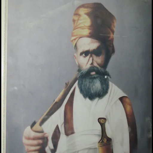 Portrait of Ali Nasser Al-Qardaei