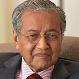Portrait of Mahathir Mohamad