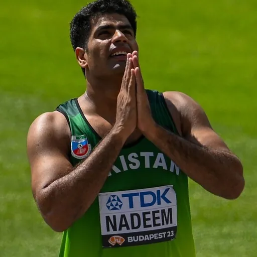 Portrait of Arshad Nadeem