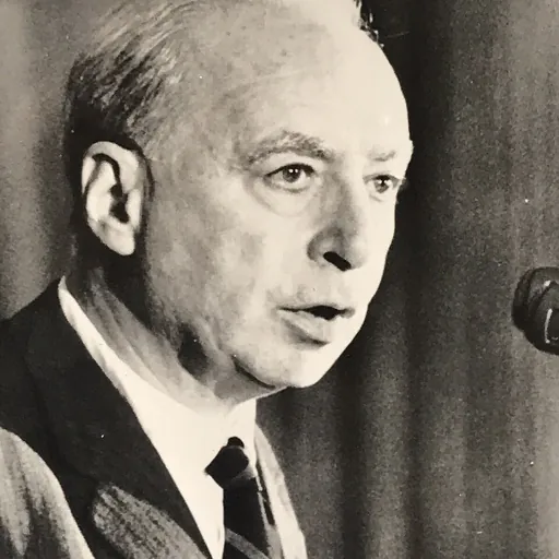 Portrait of Hans Morgenthau