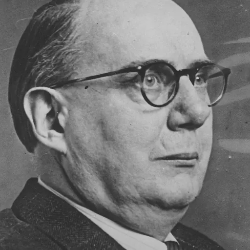 Portrait of Hermann Voss