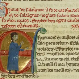 Portrait of Giraut de Salignac