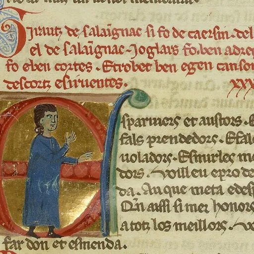 Portrait of Giraut de Salignac