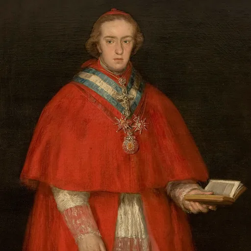 Portrait of Luis María de Borbón y Vallabriga, 14th Count of Chinchón