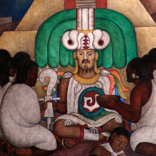 Portrait of Ce Acatl Topiltzin