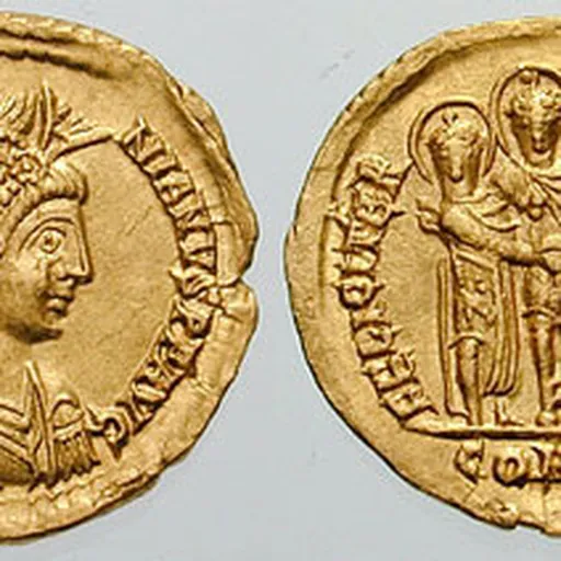 Portrait of Valentinian III