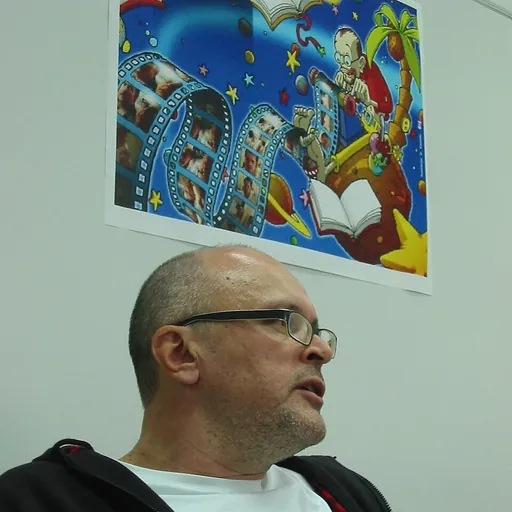 Portrait of Miha Mazzini