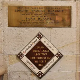 Portrait of Edmund Blacket