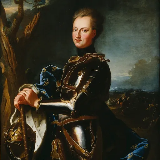 Portrait of Carl XII of Sweden