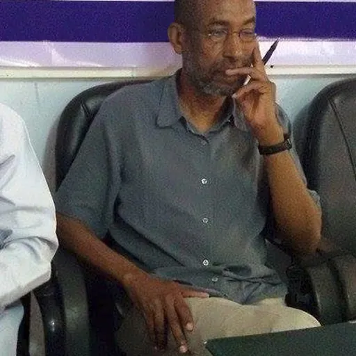 Portrait of Abdi Ismail Samatar