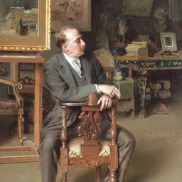 Portrait of Augusto Vittorio Vecchi