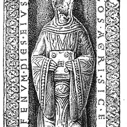 Portrait of Adelaide II, Abbess of Quedlinburg