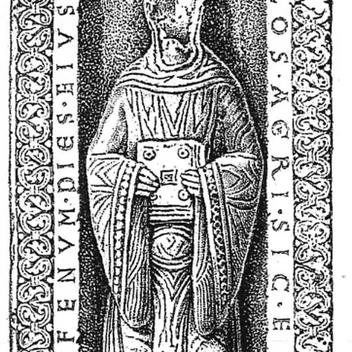 Portrait of Adelaide II, Abbess of Quedlinburg