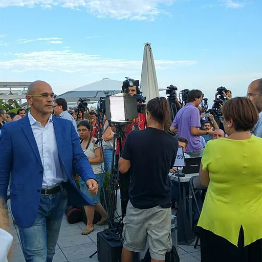 Portrait of Raül Romeva