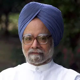 Portrait of Manmohan Singh