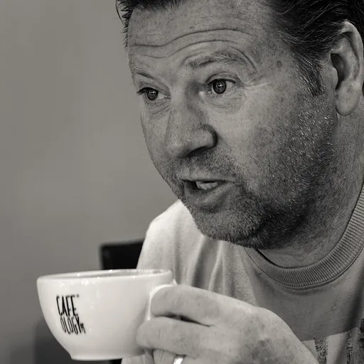 Portrait of Chris Waddle