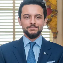 Portrait of Hussein bin Abdullah, Crown Prince of Jordan