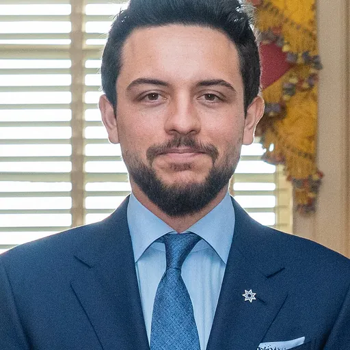 Portrait of Hussein bin Abdullah, Crown Prince of Jordan