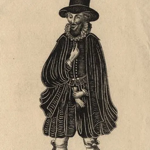 Portrait of Gervase Helwys