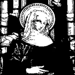 Portrait of St Buriana