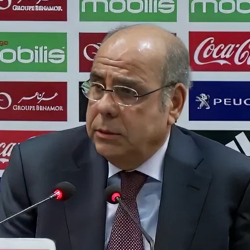 Portrait of Mohamed Raouraoua