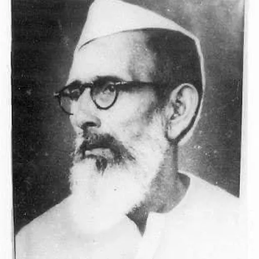 Portrait of Maghfoor Ahmad Ajazi