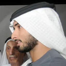 Portrait of Majid bin Mohammed Al Maktoum