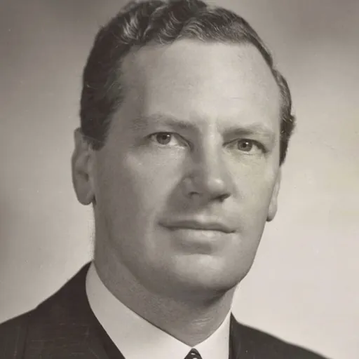 Portrait of Alick Downer